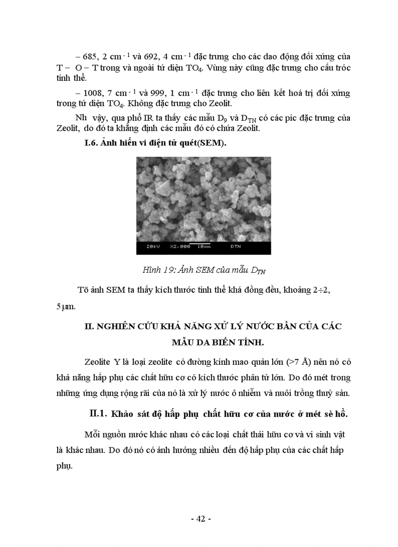 image for page Đã tổng hợp được Zeolit Y từ Diatomit nung với độ tinh thể là 87%