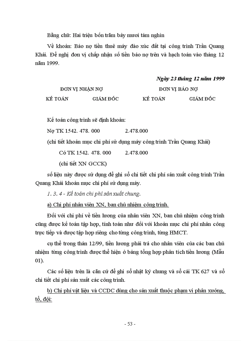 image for page Kế toán tập hợp chi phí sản xuất và tính giá thành sản phẩm xây lắp ở Công ty xây dựng số 1