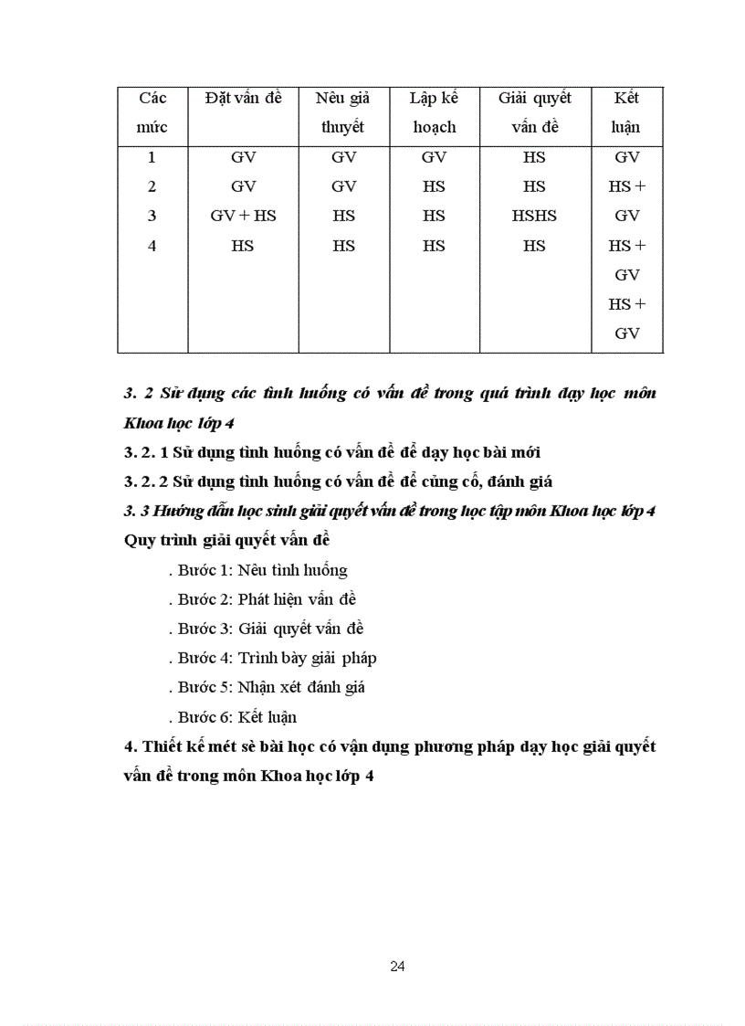 image for page Vận dụng phương pháp dạy học giải quyết vấn đề vào dạy học môn khoa học lớp 4