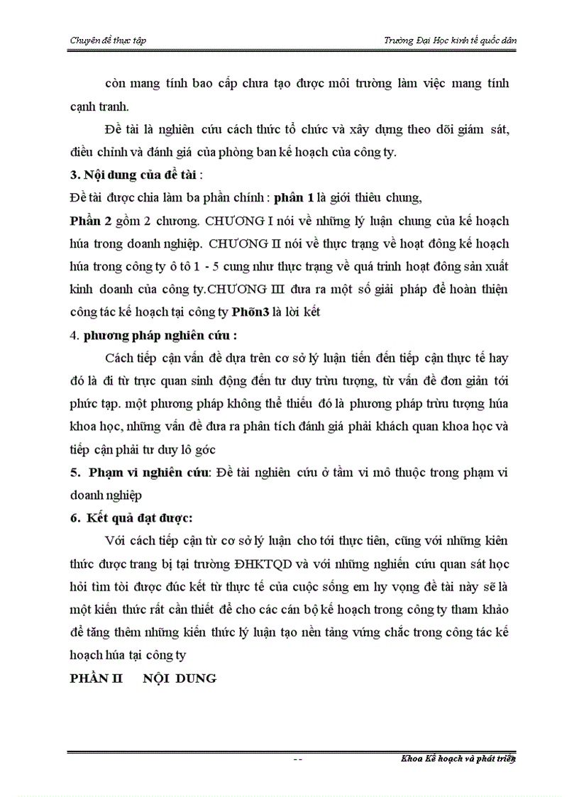 image for page Hoàn thiện công tác kế hoạch hóa tại công ty sản xuất ô tô 1-5