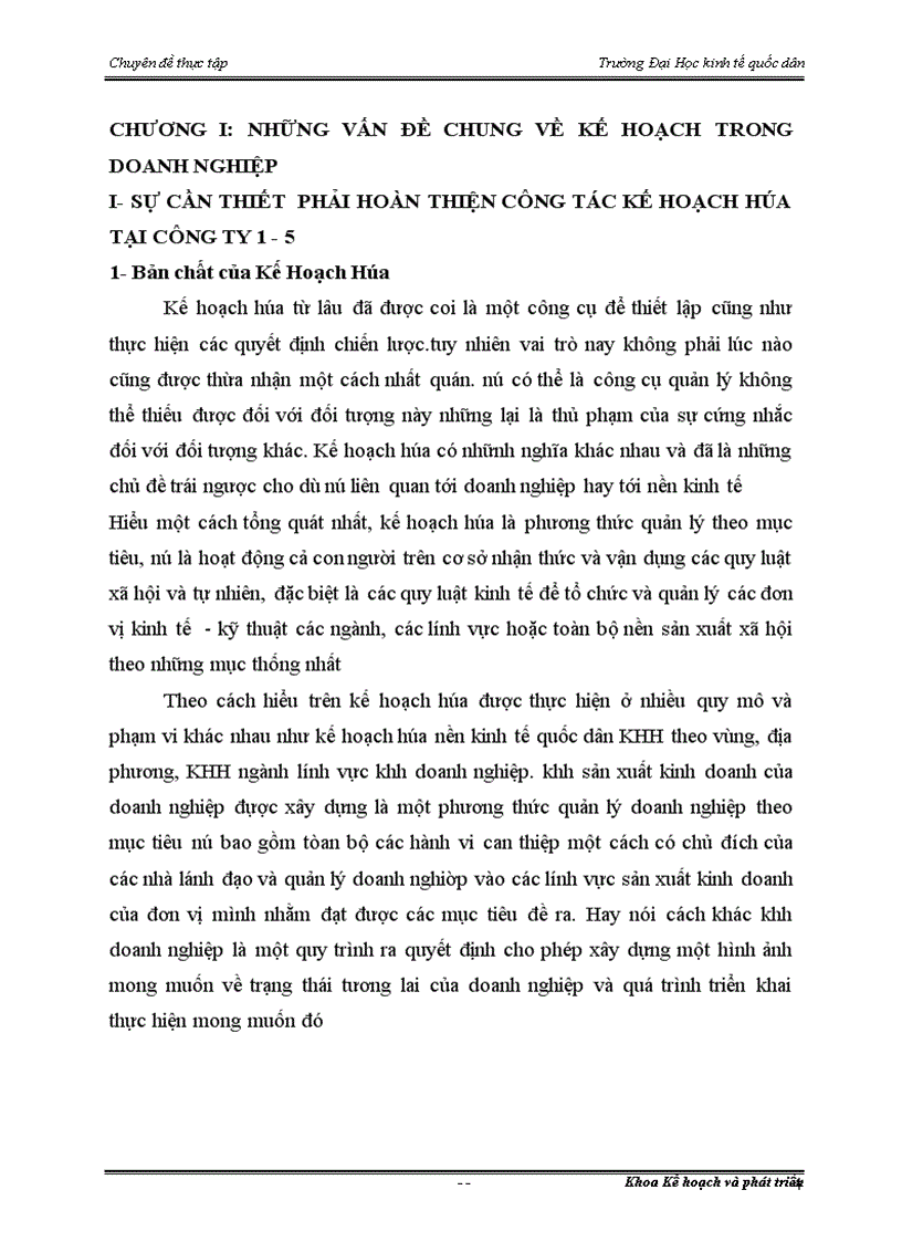 image for page Hoàn thiện công tác kế hoạch hóa tại công ty sản xuất ô tô 1-5