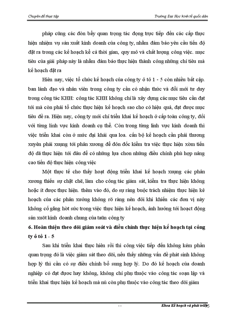 image for page Hoàn thiện công tác kế hoạch hóa tại công ty sản xuất ô tô 1-5