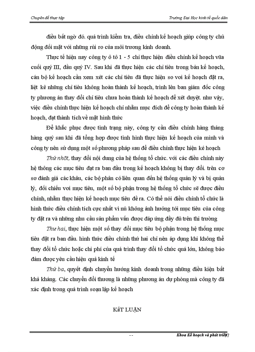 image for page Hoàn thiện công tác kế hoạch hóa tại công ty sản xuất ô tô 1-5