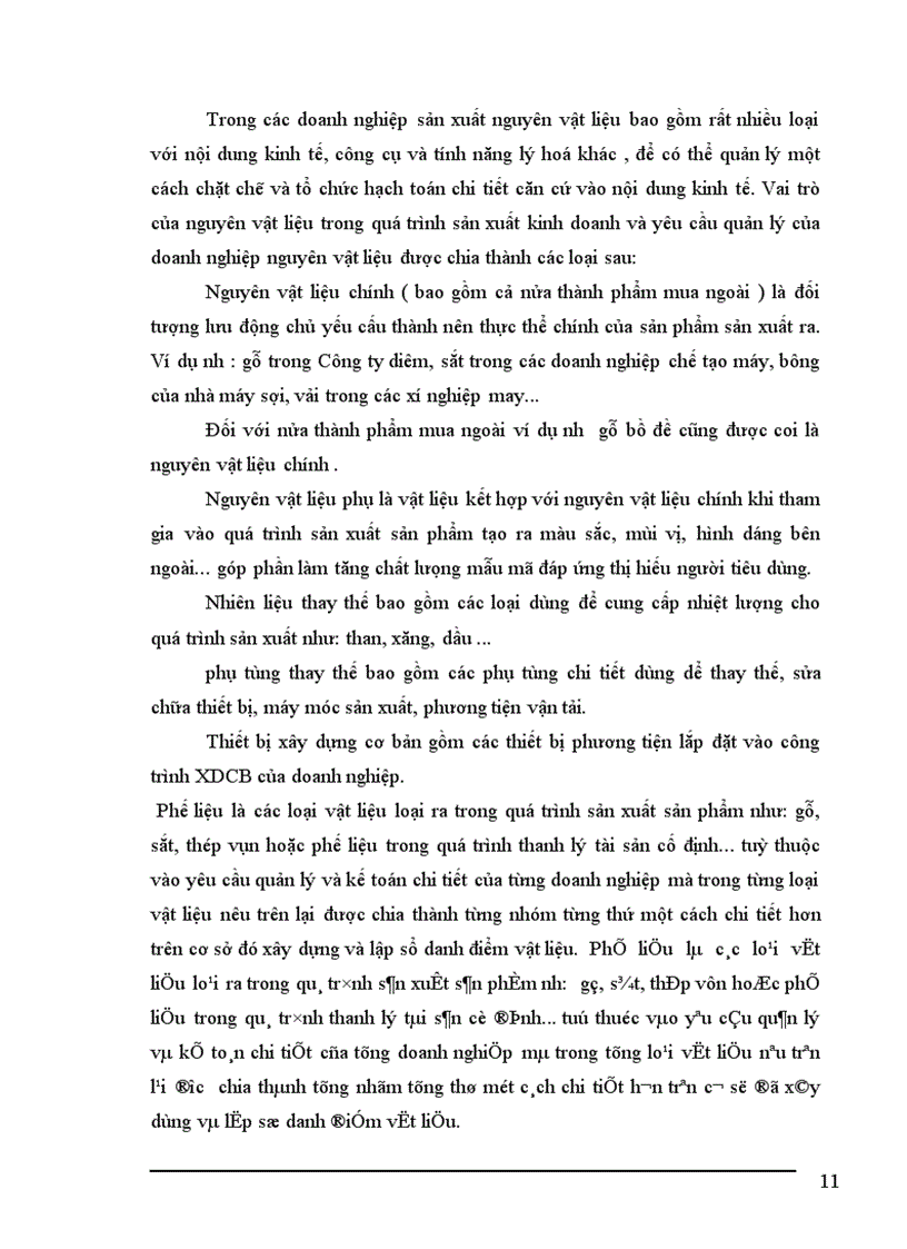 image for page Công tác hạch toán nguyên vật liệu tại Công ty Cổ Phần Diêm Thống Nhất