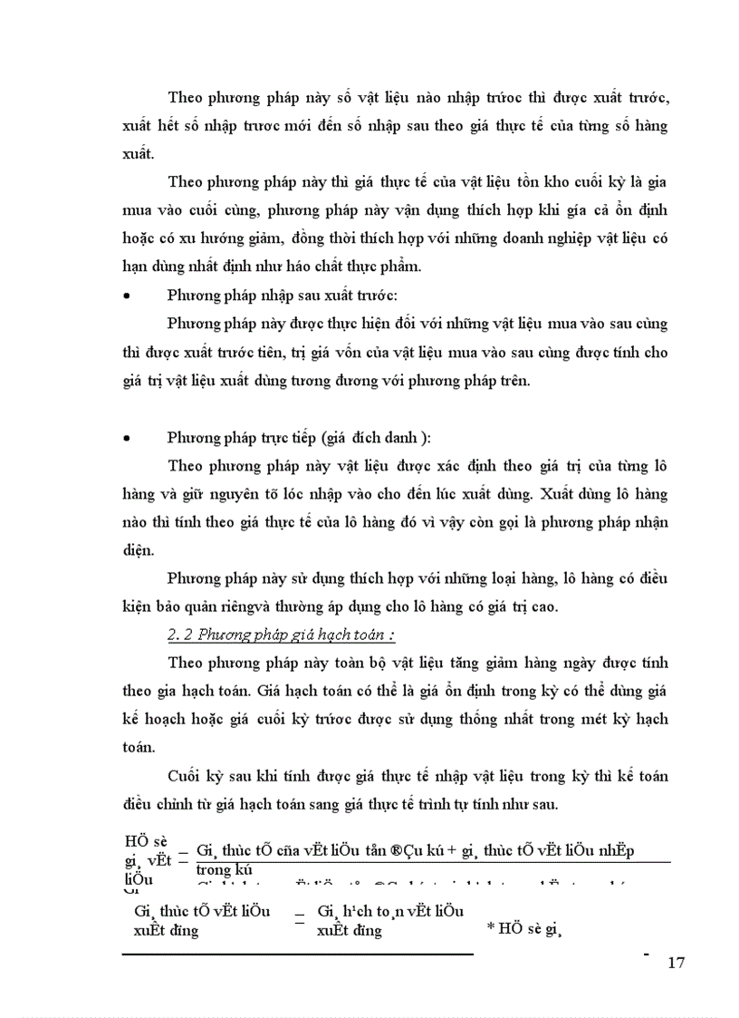 image for page Công tác hạch toán nguyên vật liệu tại Công ty Cổ Phần Diêm Thống Nhất