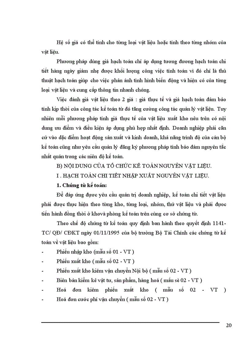 image for page Công tác hạch toán nguyên vật liệu tại Công ty Cổ Phần Diêm Thống Nhất