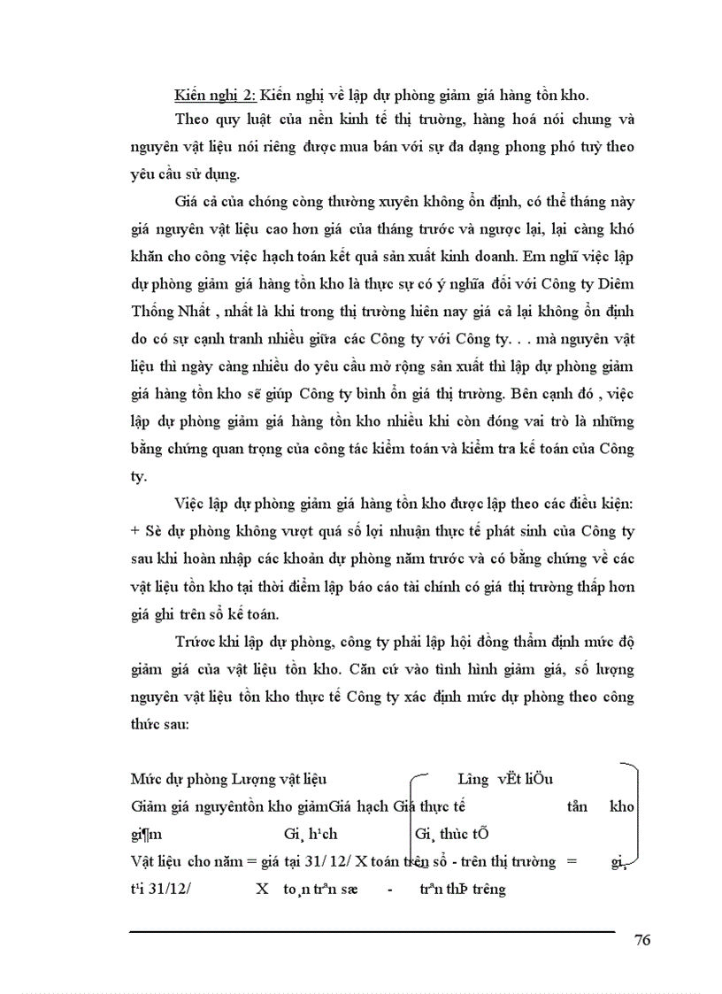 image for page Công tác hạch toán nguyên vật liệu tại Công ty Cổ Phần Diêm Thống Nhất