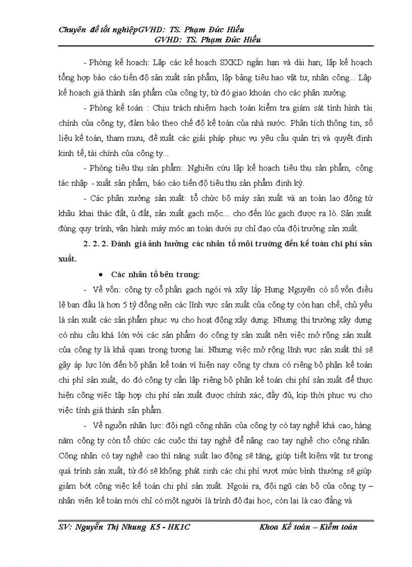 image for page Kế toán chi phí sản xuất sản phẩm gạch xây tại công ty cổ phần gạch ngói và xây lắp Hưng Nguyên