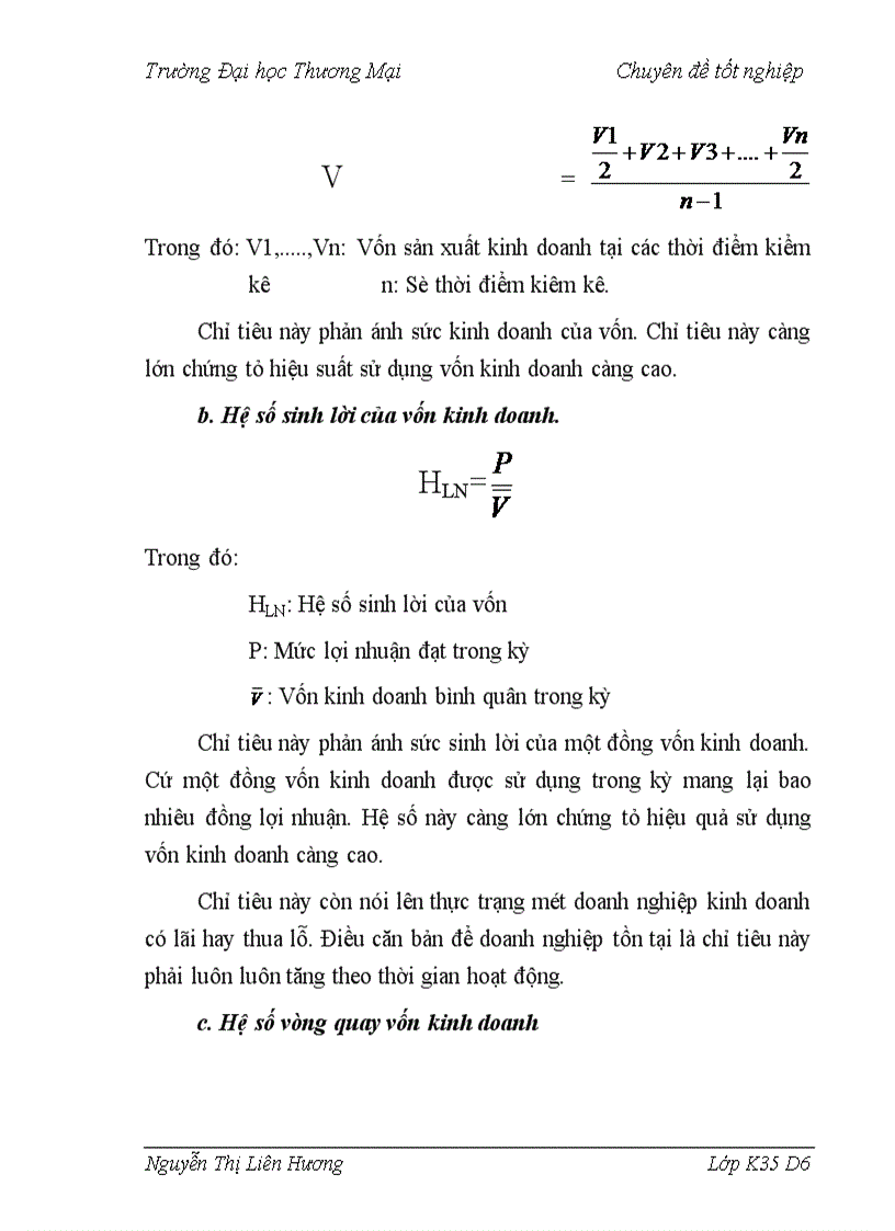 image for page Vốn kinh doanh và một số giải pháp nâng cao hiệu quả sử dụng vốn kinh doanh tại Công ty TNHH Tân Hồng Hà