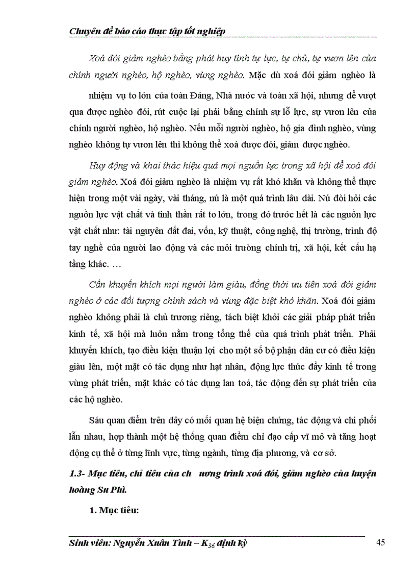 image for page Thực trạng về đói, nghèo của huyện Hoàng Su Phì và những giải pháp cơ bản trong công cuộc xoá đói giảm nghèo hiện nay