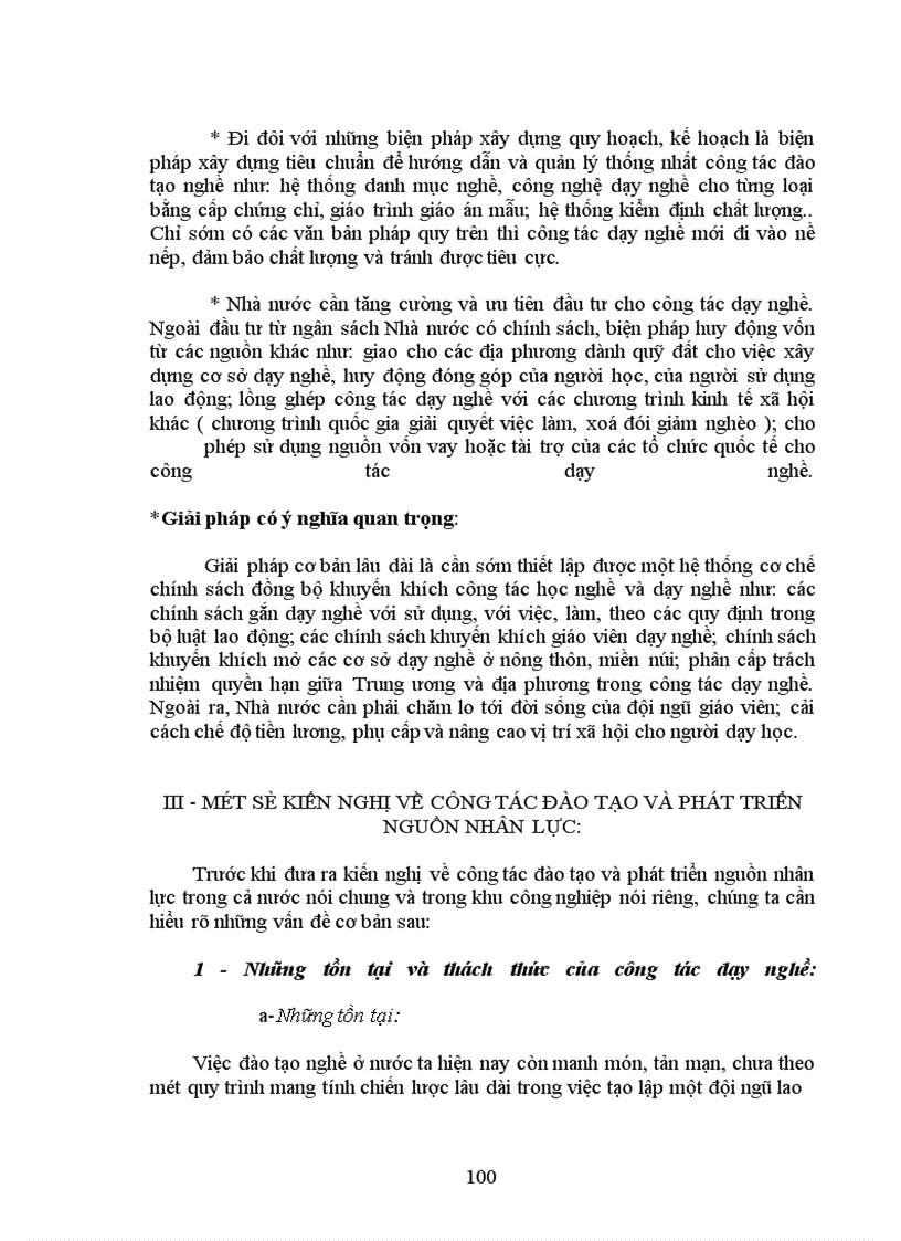 image for page Hoàn thiện công tác đào tạo và phát triển nguồn nhân lực cho khu công nghiệp và chế xuất