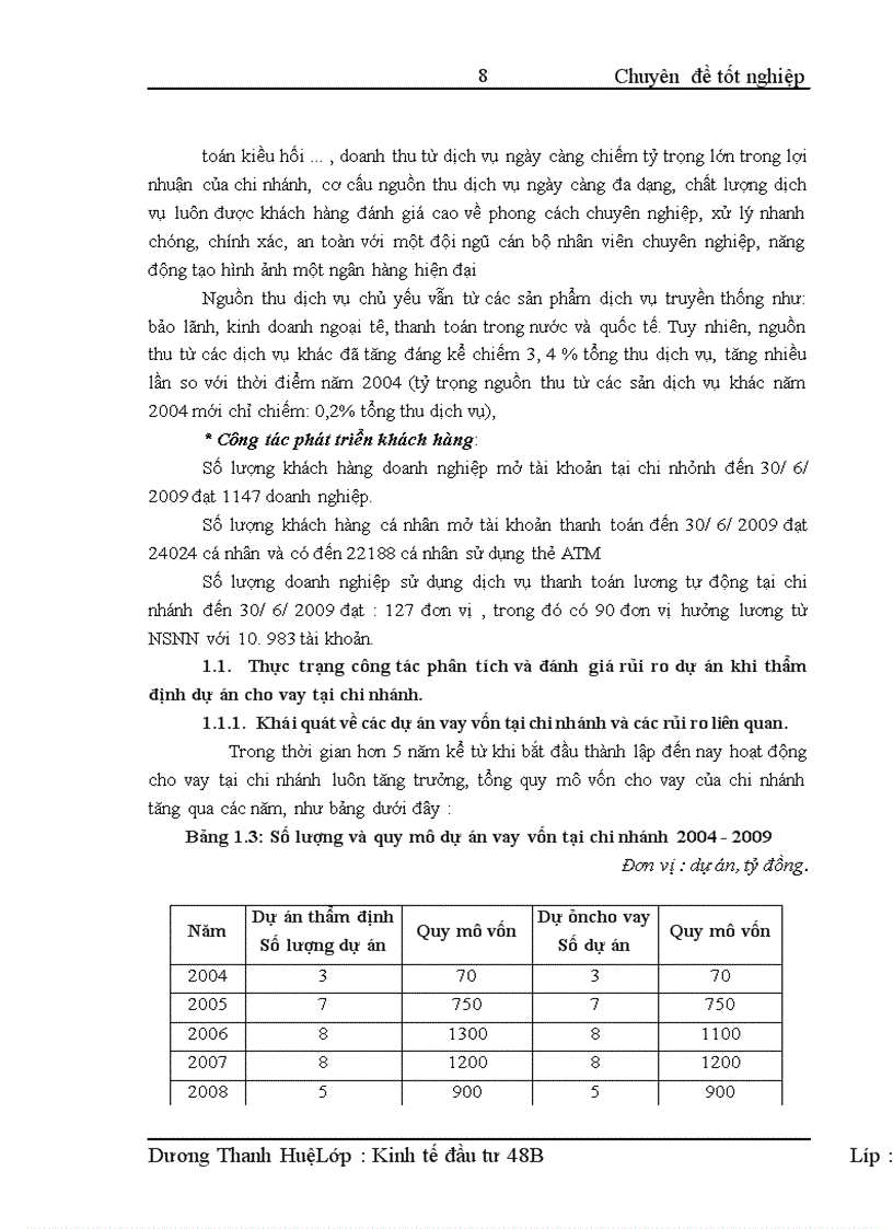 image for page Rủi ro và đánh giá rủi ro dự án khi thẩm định dự án vay vốn tại ngân hàng Đầu tư và Phát triển Đông Đô