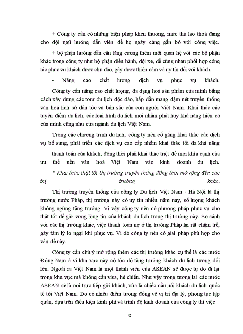 image for page Thực trạng hoạt động kinh doanh du lịch lữ hành của công ty du lịch Việt Nam - Hà Nội