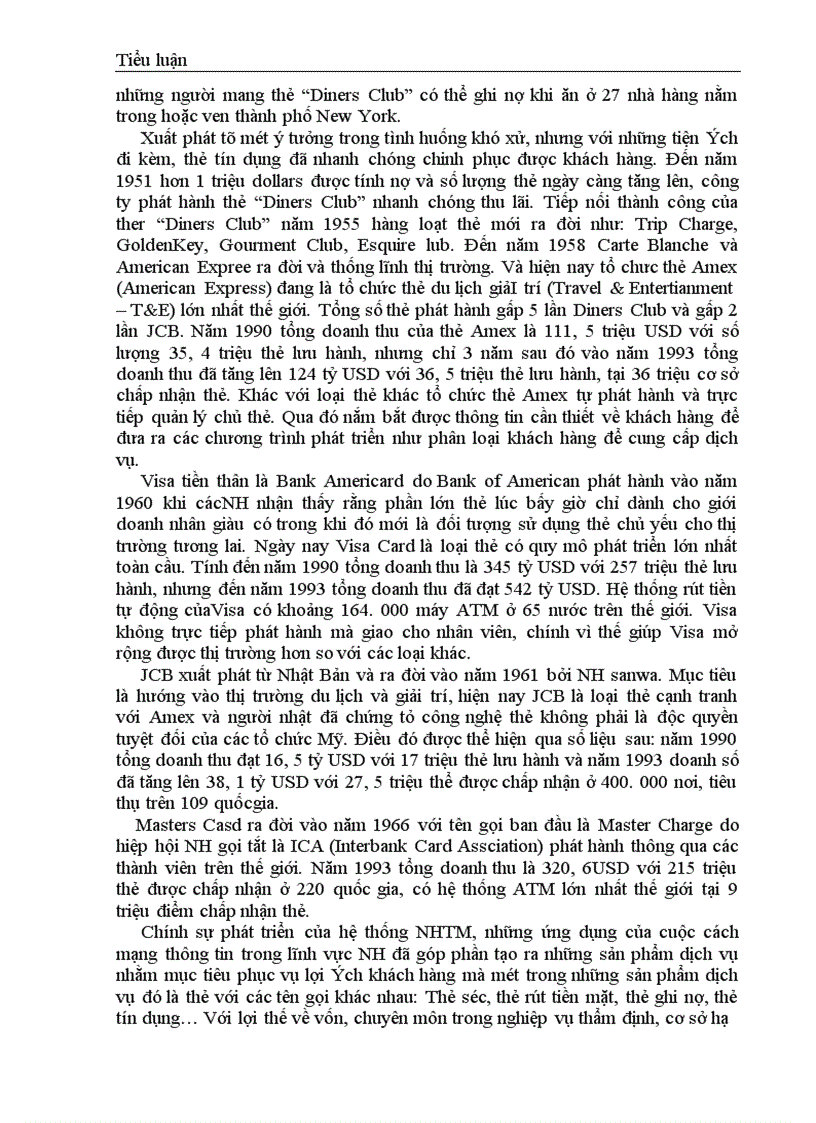 image for page Một số giải pháp nhằm hoàn thiện và phát triển hoạt động kinh doanh thẻ tín dụng tại các Ngân hàng thương mại -