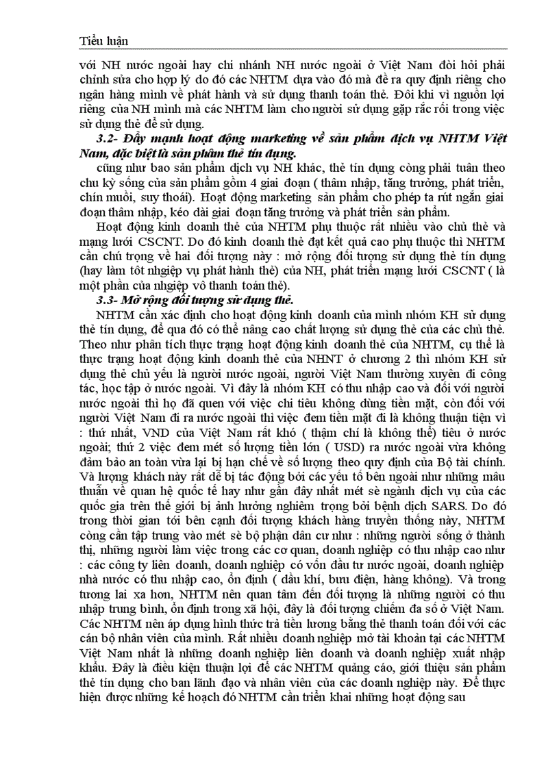image for page Một số giải pháp nhằm hoàn thiện và phát triển hoạt động kinh doanh thẻ tín dụng tại các Ngân hàng thương mại -