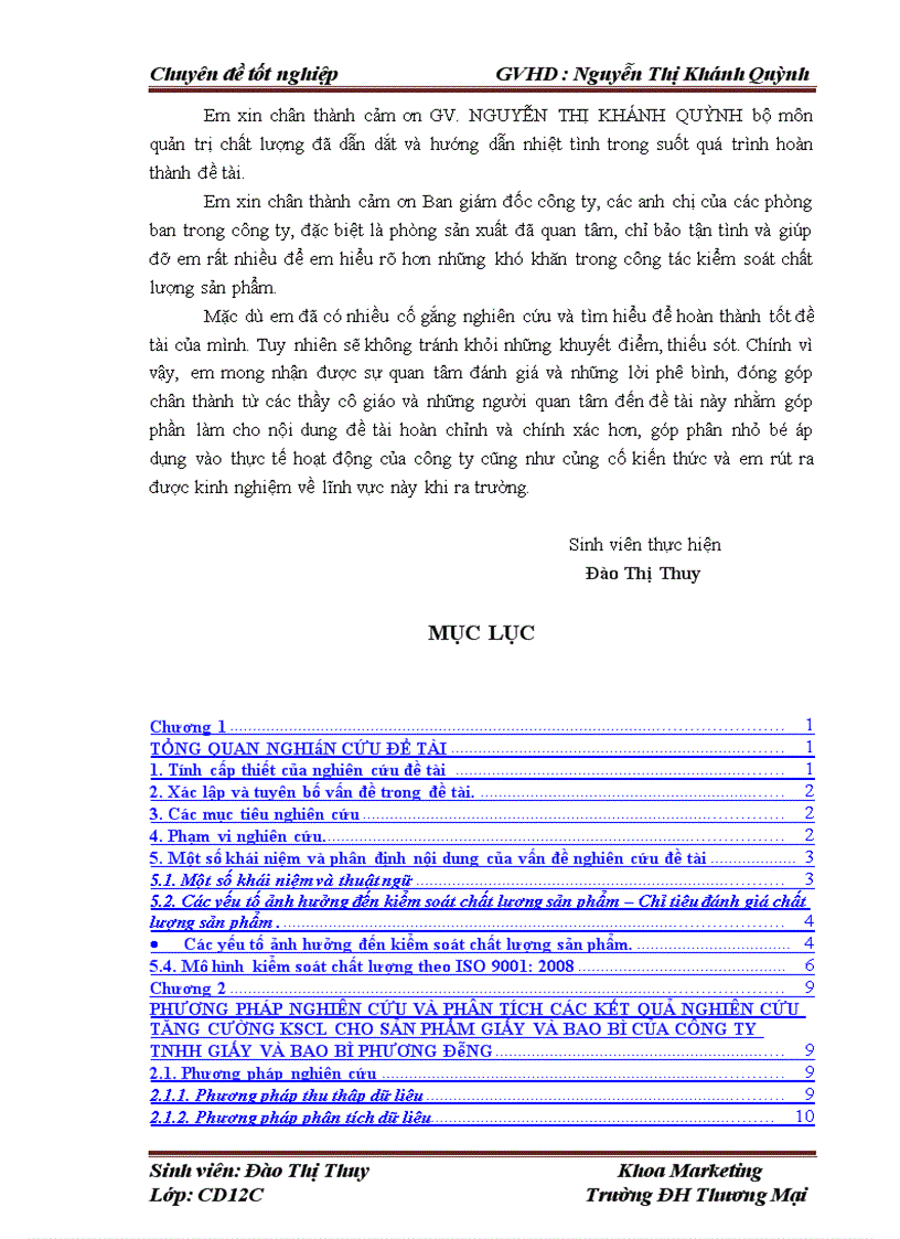 image for page Tăng cường kiểm soát chất lượng sản phẩm giấy và bao bì của công ty TNHH Giấy và bao bì Phương Đông