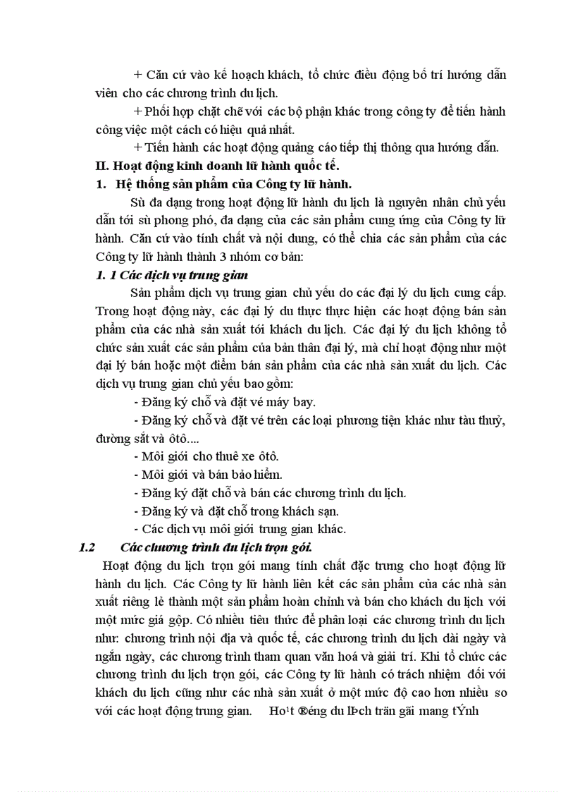 image for page Một số giải pháp nhằm phát triển hoạt động kinh doanh lữ hành quốc tế tại Công ty Du lịch Sao Mai