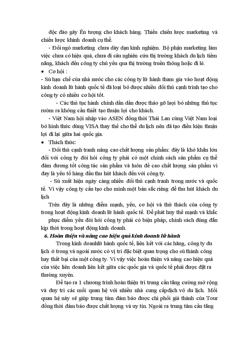 image for page Một số giải pháp nhằm phát triển hoạt động kinh doanh lữ hành quốc tế tại Công ty Du lịch Sao Mai