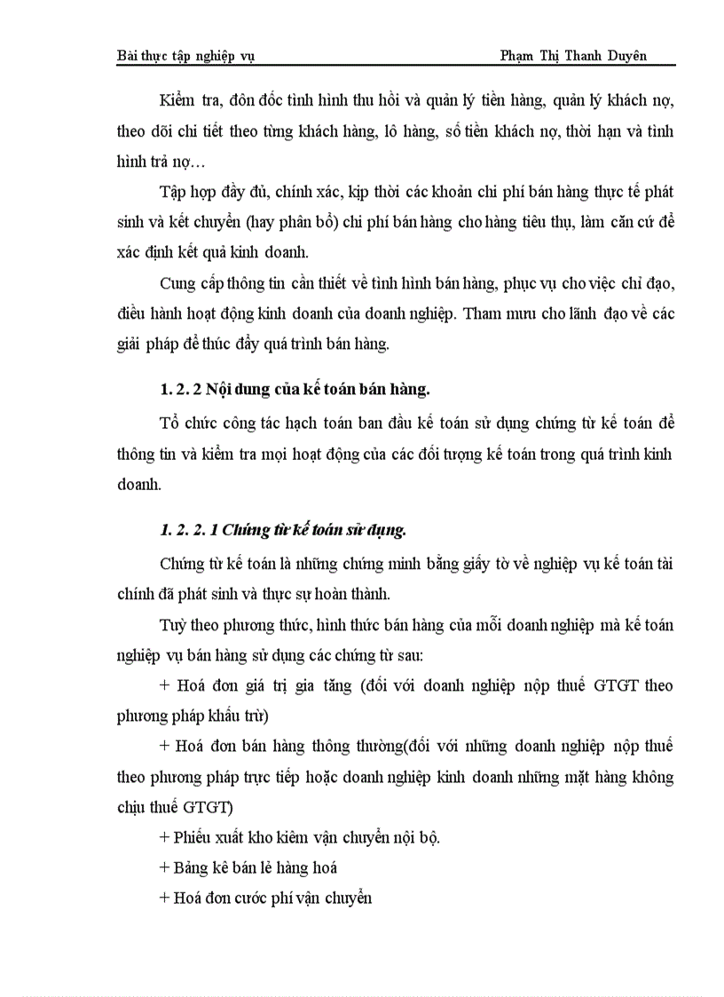 image for page Kế toán lưu chuyển hàng hóa và xác định kết quả tiêu thụ hàng hóa tại công ty cổ phần Đại Sơn