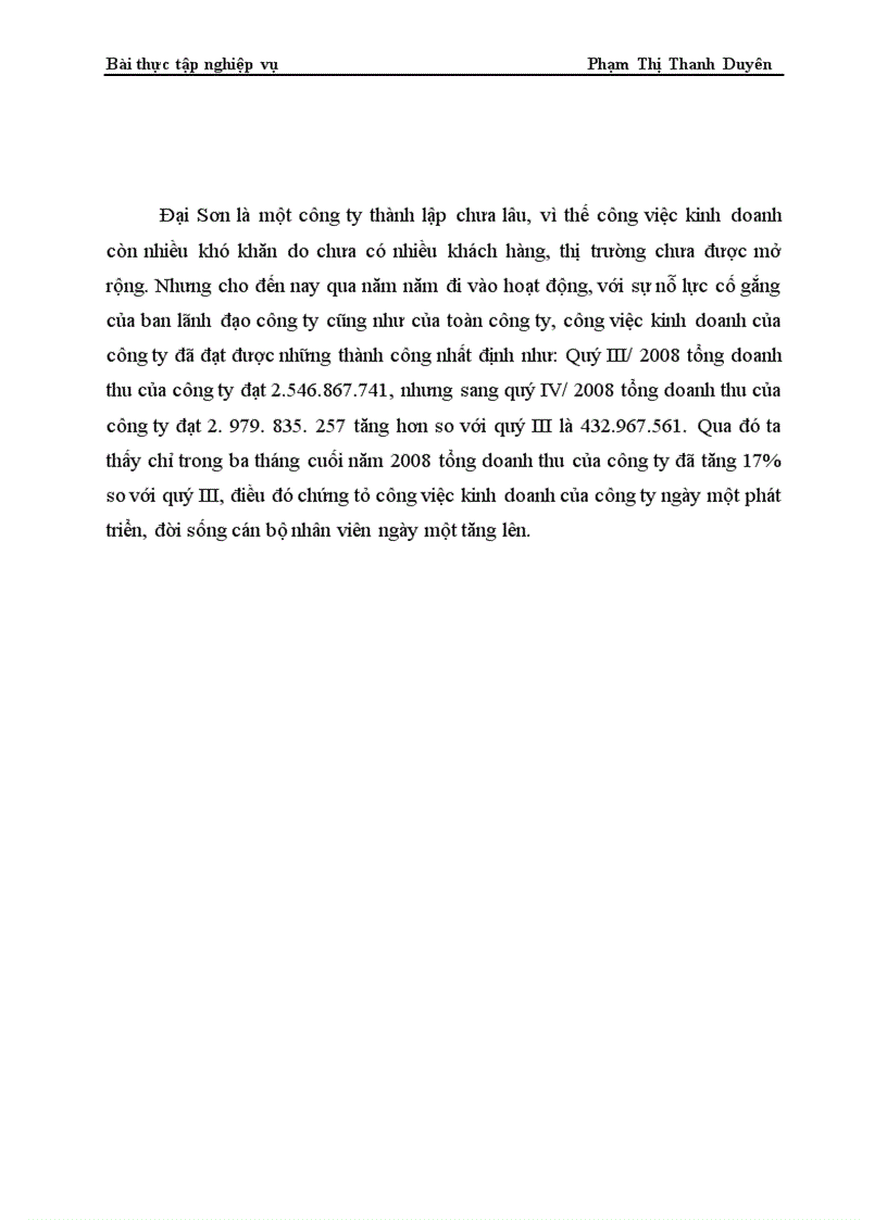 image for page Kế toán lưu chuyển hàng hóa và xác định kết quả tiêu thụ hàng hóa tại công ty cổ phần Đại Sơn