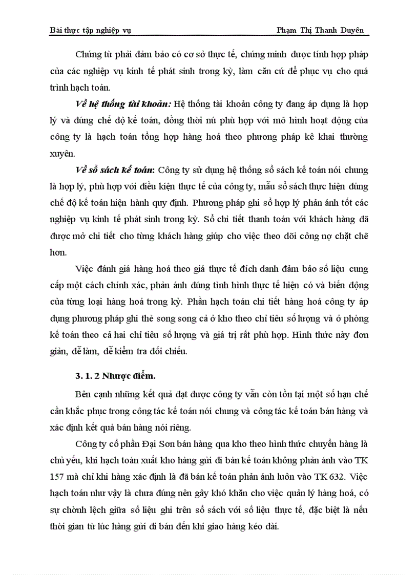 image for page Kế toán lưu chuyển hàng hóa và xác định kết quả tiêu thụ hàng hóa tại công ty cổ phần Đại Sơn