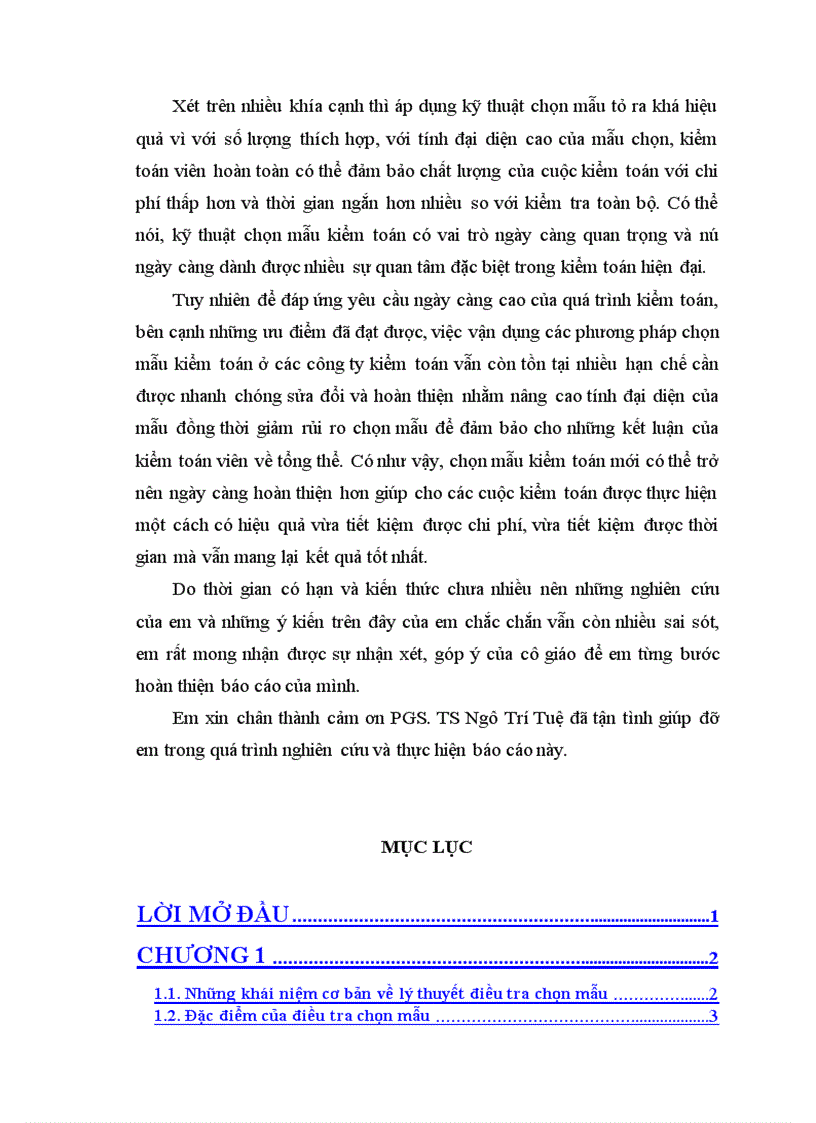 image for page Lý thuyết chọn mẫu và ứng dụng chọn mẫu trong kiểm toán