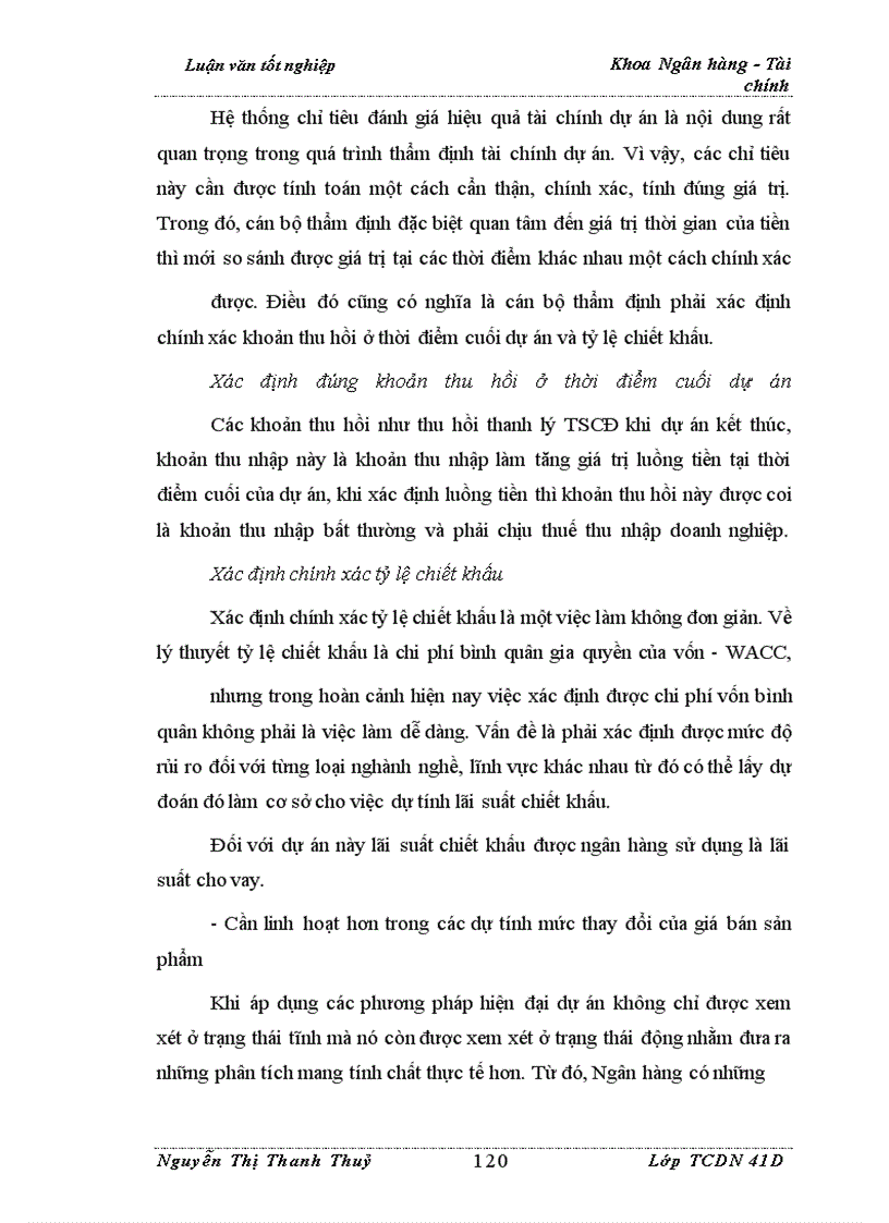 image for page Nâng cao chất lượng thẩm định tài chính dự án trong hoạt động cho vay tại Ngân Hàng Ngoại Thương Việt Nam