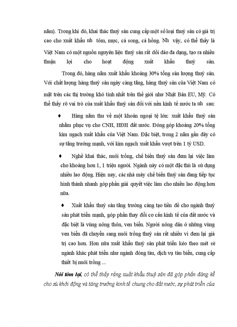 image for page Xuất khẩu hàng thuỷ sản của Việt Nam sang thị trường Nhật Bản từ 1995 đến nay - Thực trạng và giải pháp