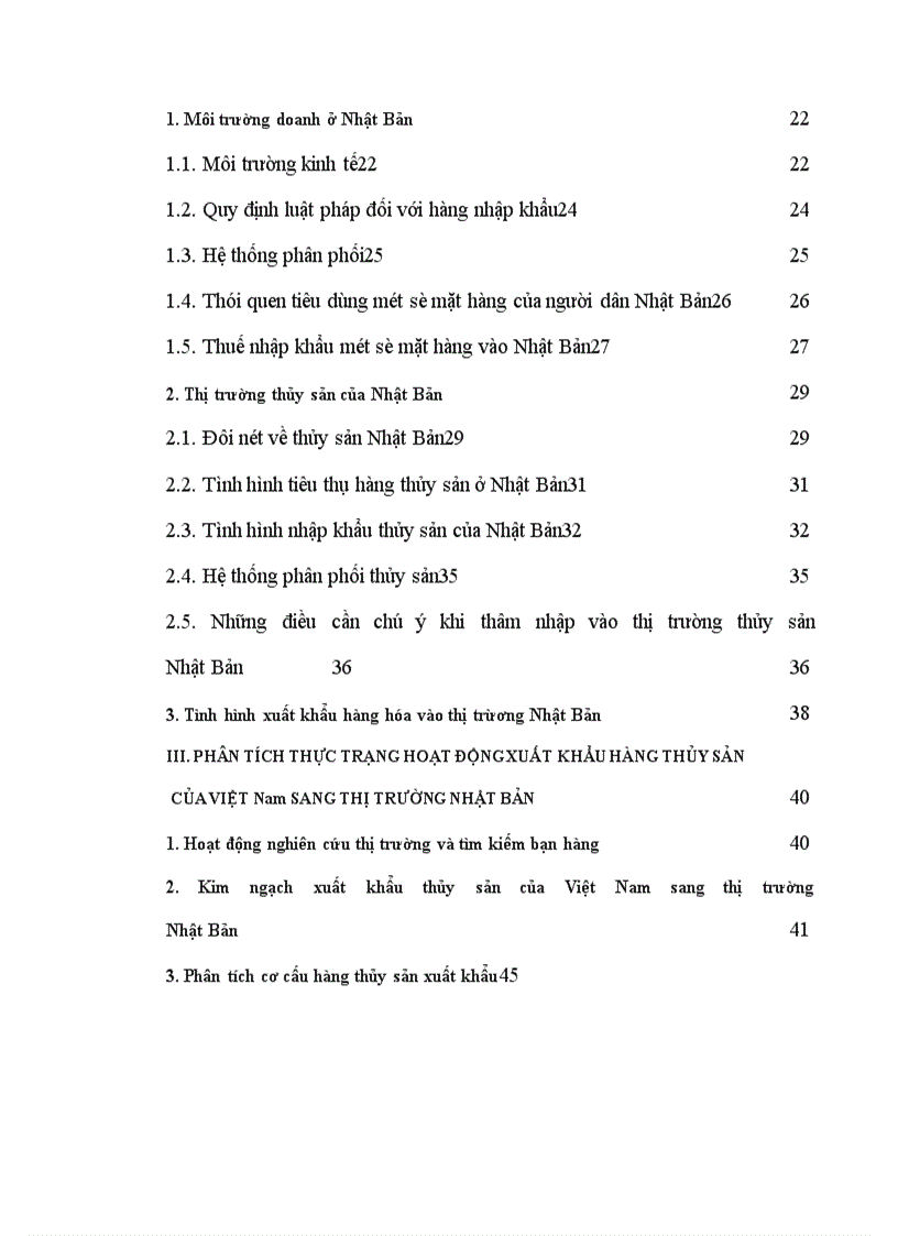 image for page Xuất khẩu hàng thuỷ sản của Việt Nam sang thị trường Nhật Bản từ 1995 đến nay - Thực trạng và giải pháp