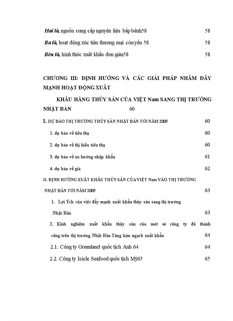 image for page Xuất khẩu hàng thuỷ sản của Việt Nam sang thị trường Nhật Bản từ 1995 đến nay - Thực trạng và giải pháp