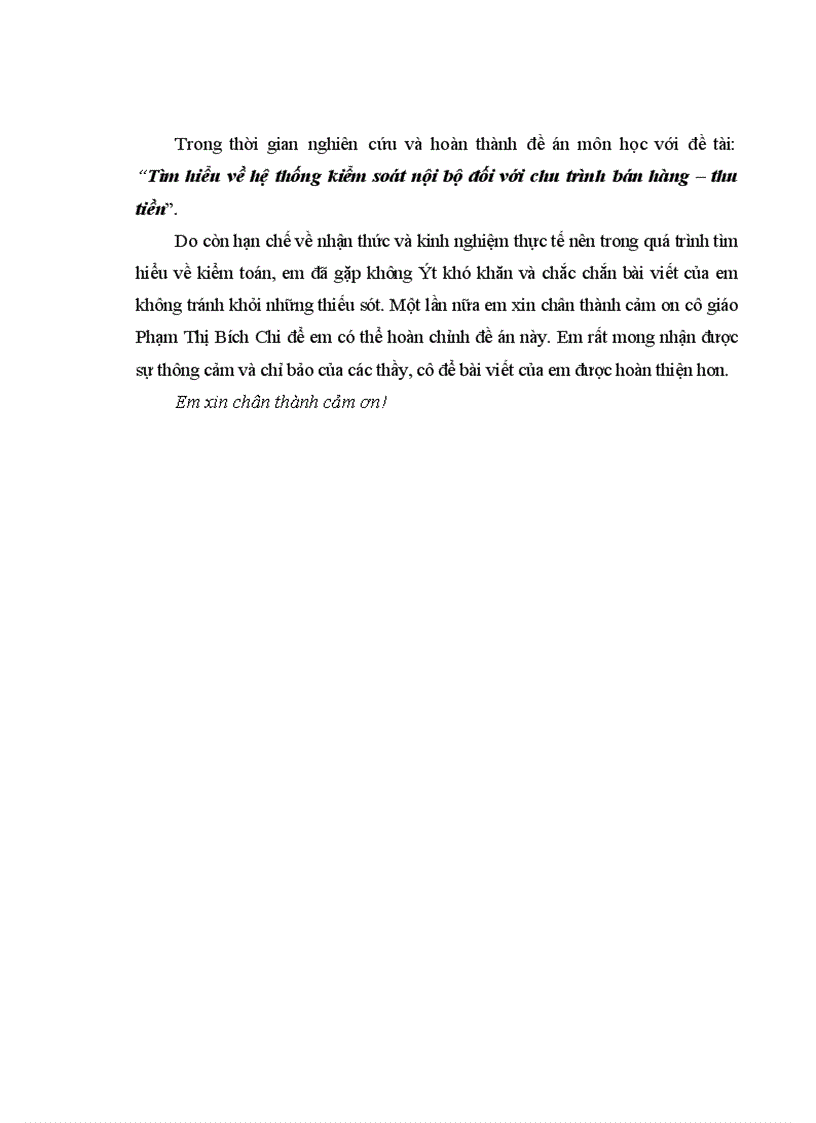 image for page Tìm hiểu về hệ thống kiểm soát nội bộ đối với chu trình bán hàng – thu tiền