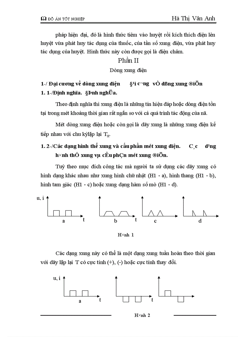 image for page Thiết kế máy điện châm dùng dao động nghẹt