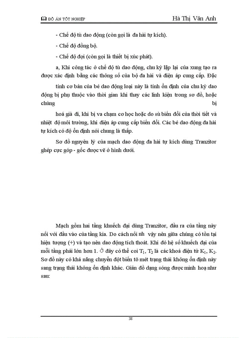 image for page Thiết kế máy điện châm dùng dao động nghẹt