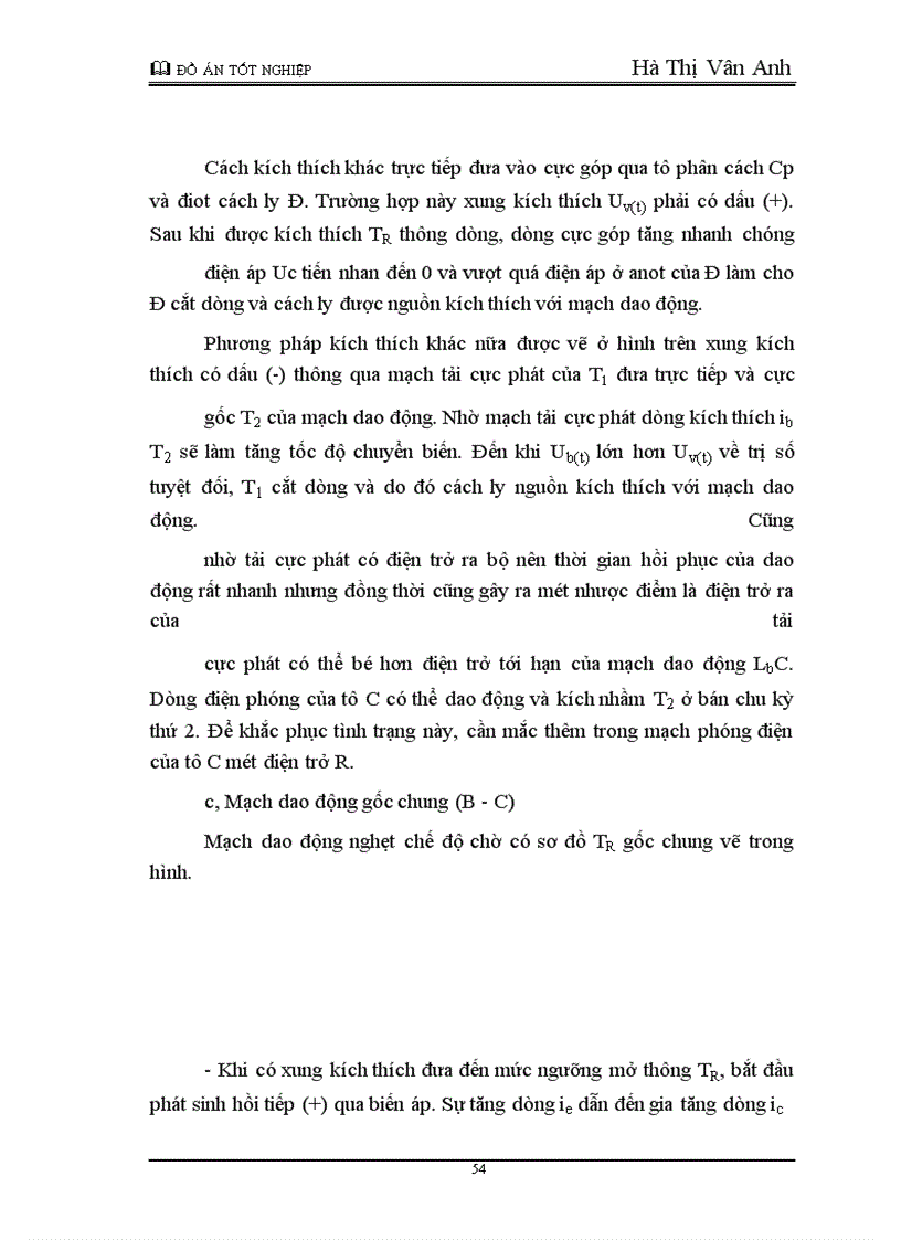 image for page Thiết kế máy điện châm dùng dao động nghẹt