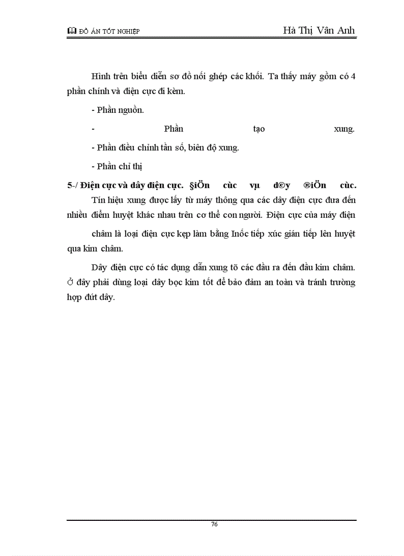 image for page Thiết kế máy điện châm dùng dao động nghẹt