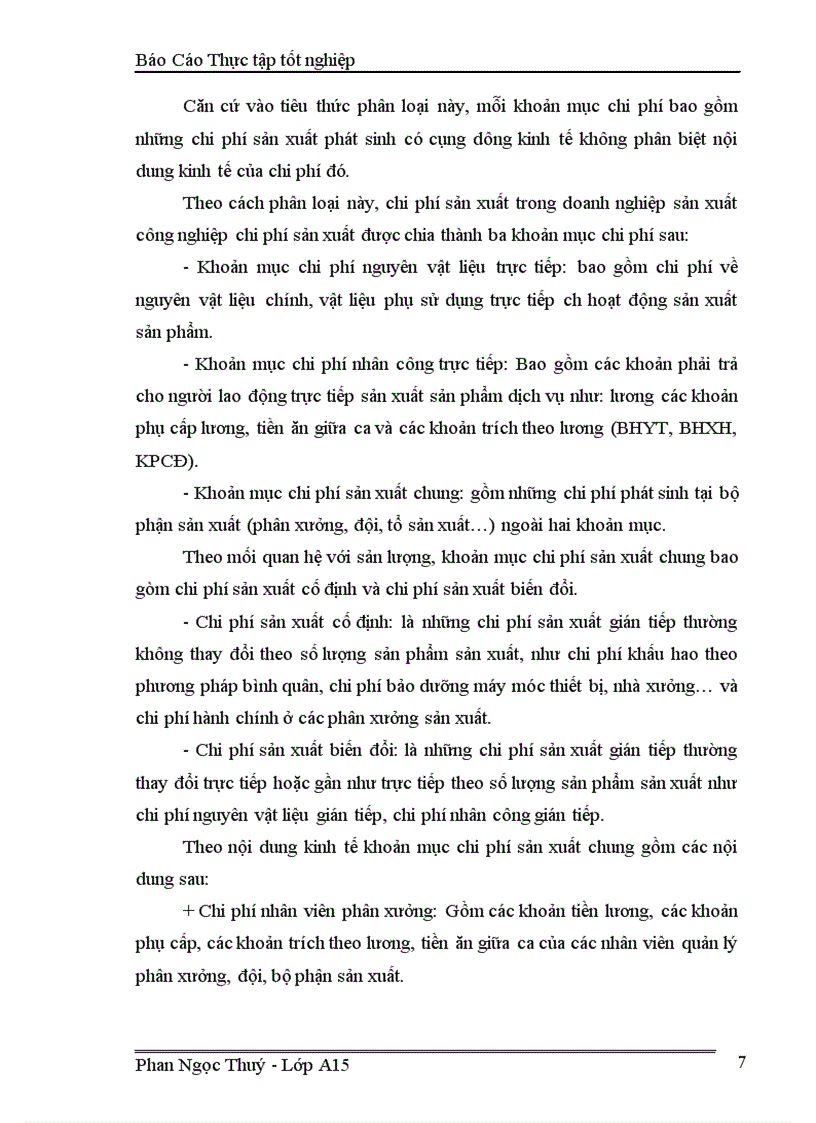 image for page Kế toán chi phí sản xuất và tính giá thành sản phẩm tại Công ty may Chiến Thắng