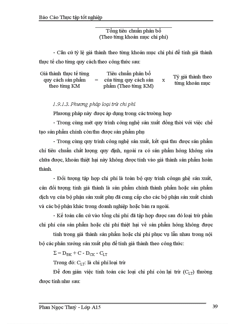 image for page Kế toán chi phí sản xuất và tính giá thành sản phẩm tại Công ty may Chiến Thắng