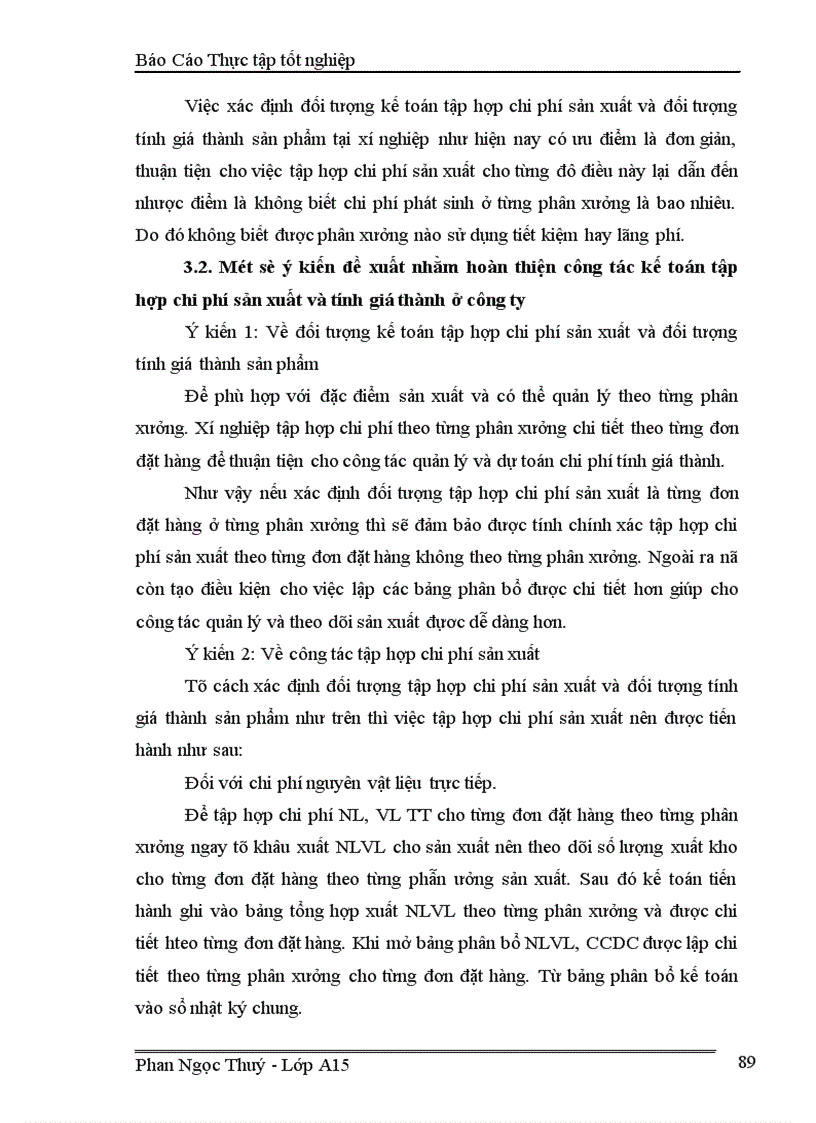 image for page Kế toán chi phí sản xuất và tính giá thành sản phẩm tại Công ty may Chiến Thắng