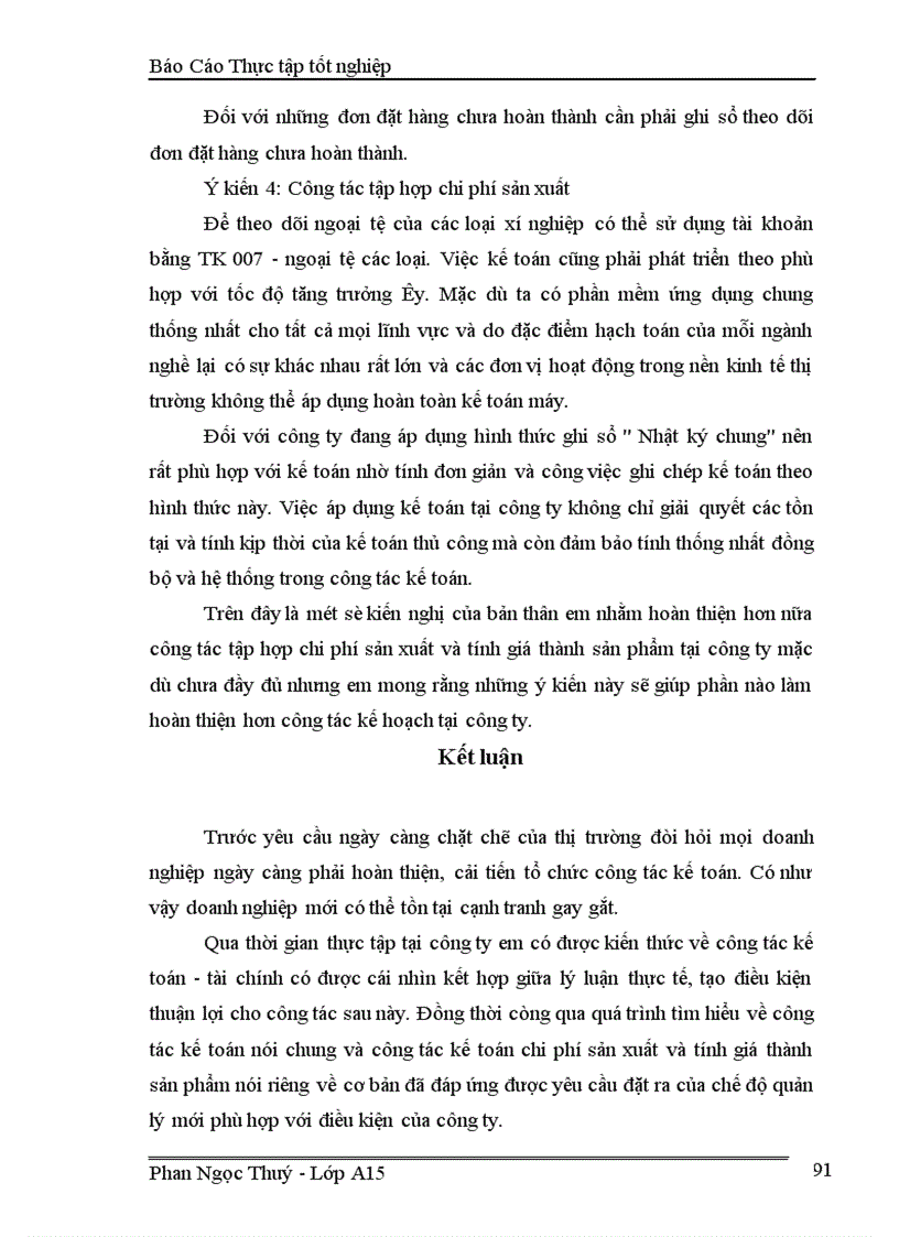 image for page Kế toán chi phí sản xuất và tính giá thành sản phẩm tại Công ty may Chiến Thắng