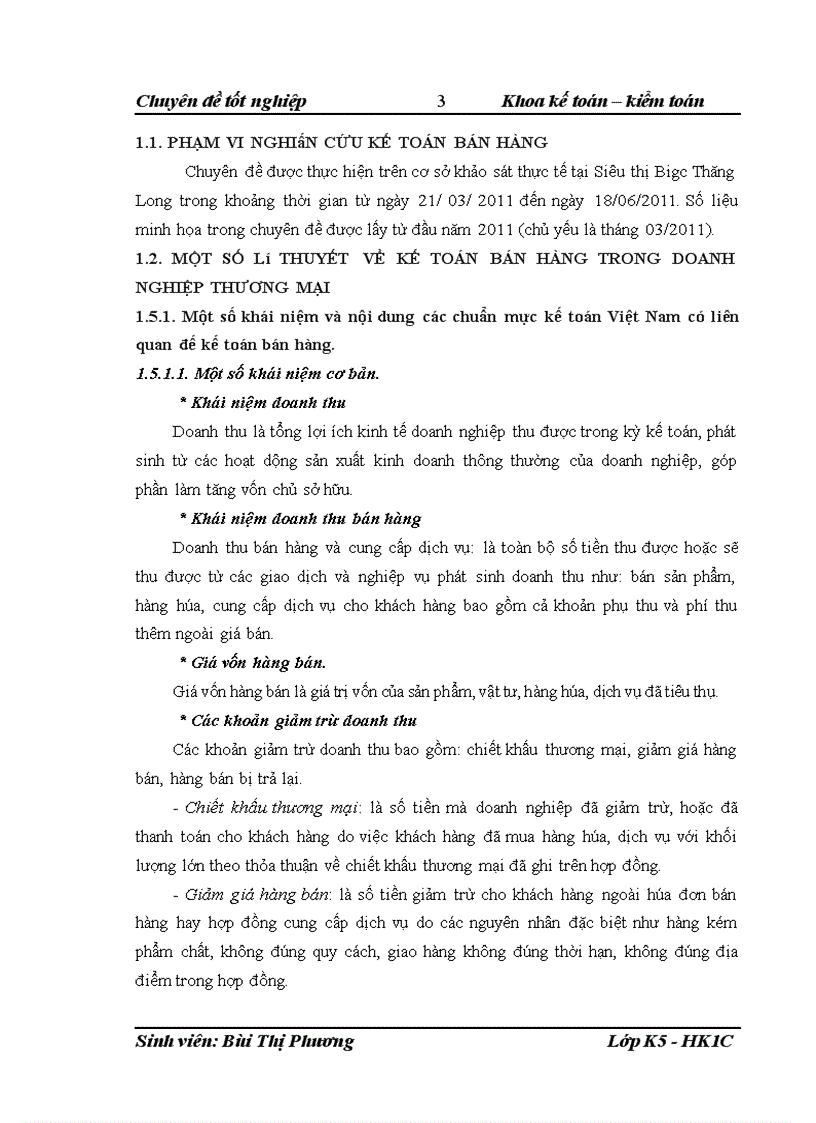 image for page Kế toán bán hàng điện máy tại công ty TNHH TM QT và DV siêu thị Bigc Thăng Long