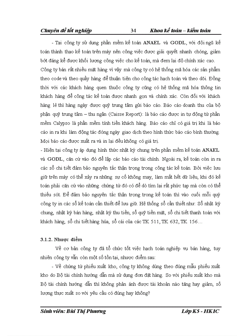 image for page Kế toán bán hàng điện máy tại công ty TNHH TM QT và DV siêu thị Bigc Thăng Long