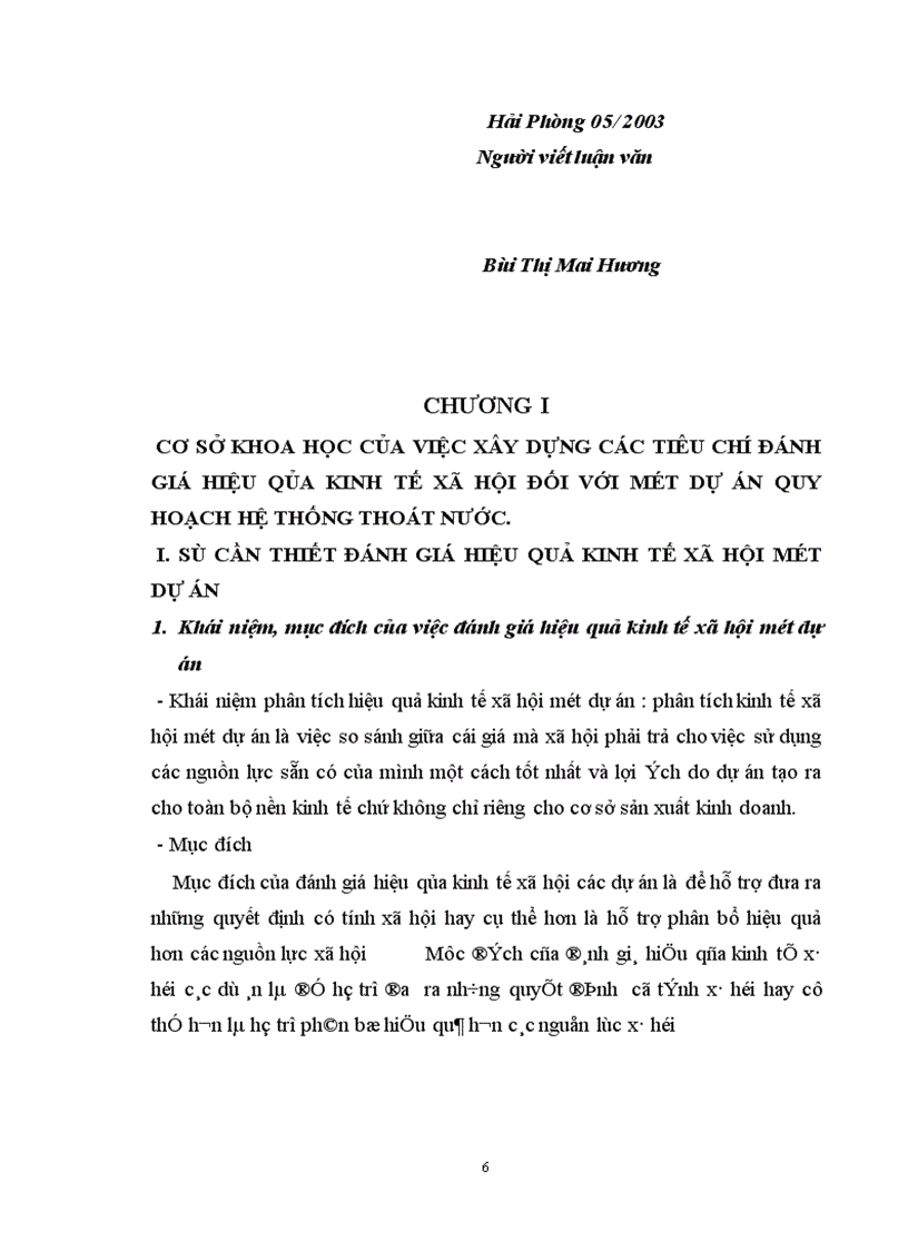 image for page Bước đầu nghiên cứu phương pháp đánh giá hiệu quả kinh tế xã hội của dự án quy hoạch tổng thể hệ thống thoát nước thành phố Hải Phòng