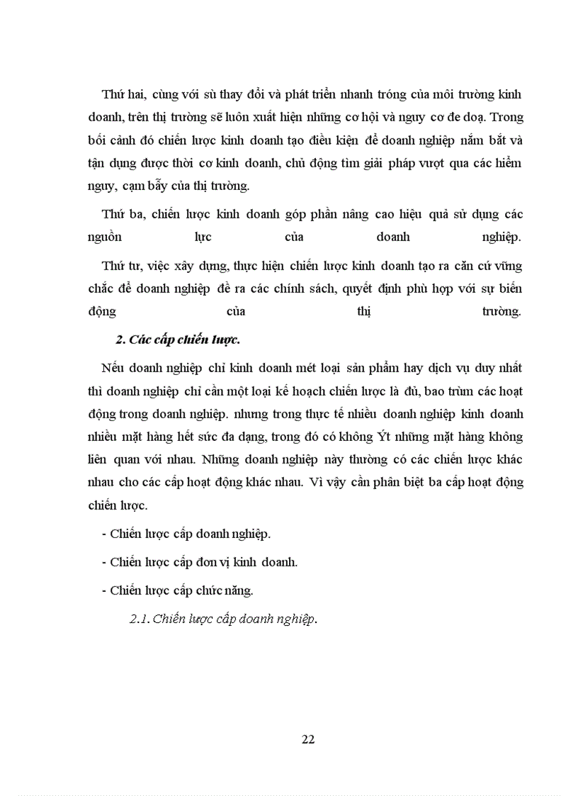 image for page Hoàn thiện chiến lược kinh doanh của công ty cơ giới và xây lắp số 12