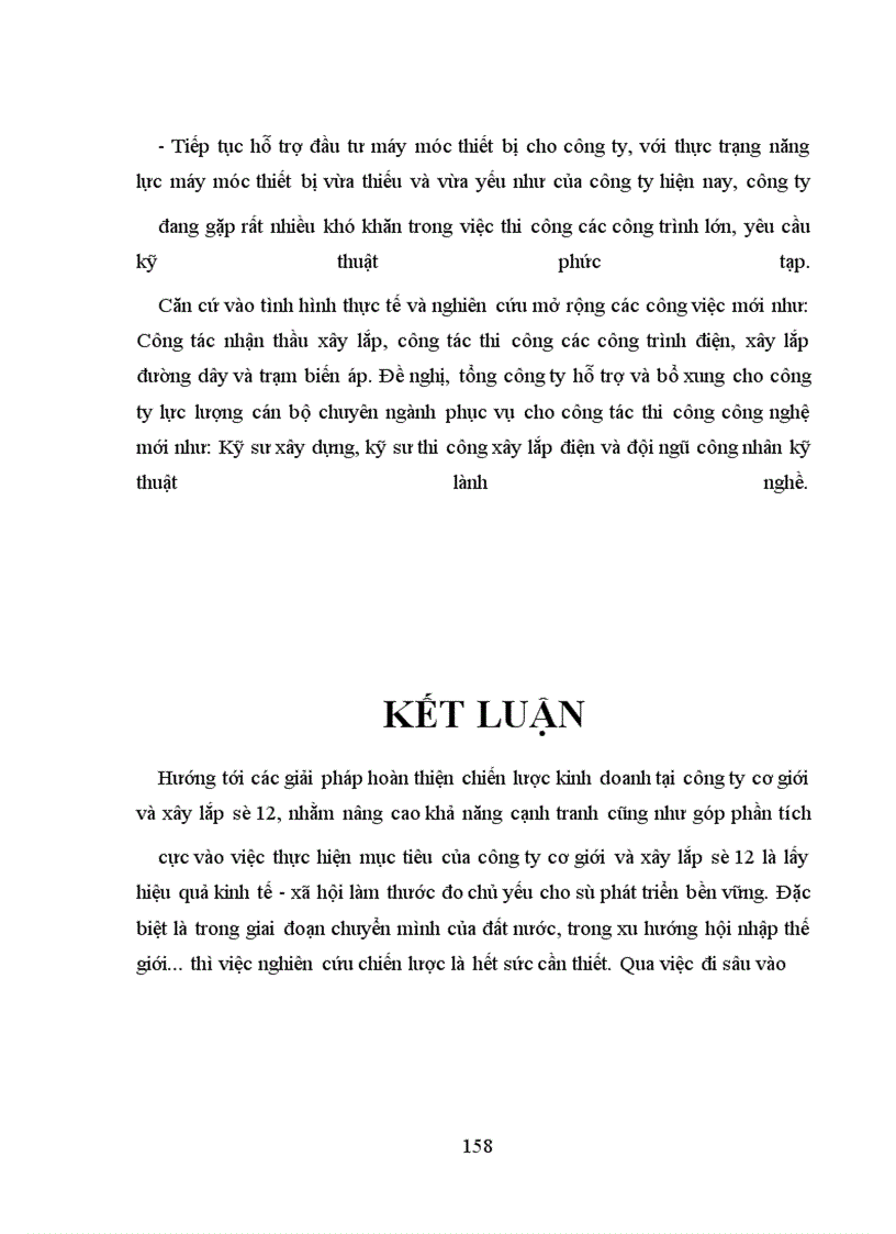 image for page Hoàn thiện chiến lược kinh doanh của công ty cơ giới và xây lắp số 12