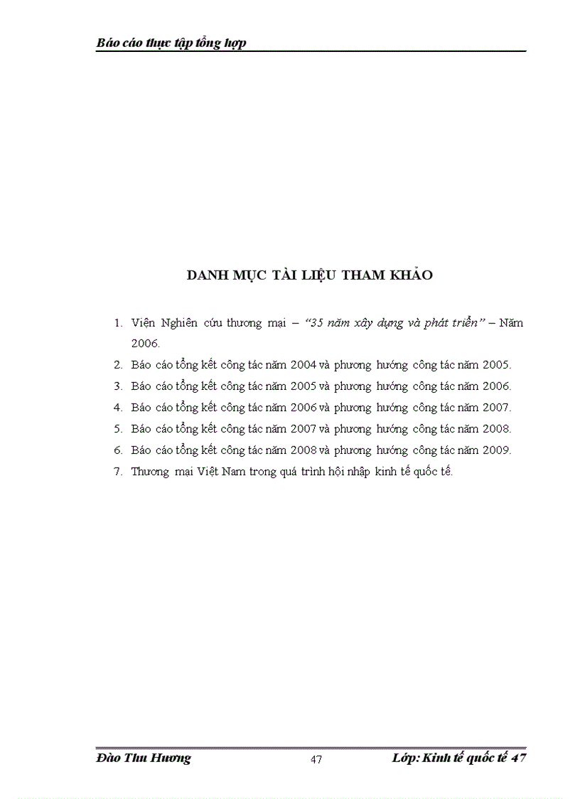 image for page Hoạt động của viện nghiên cứu thương mại