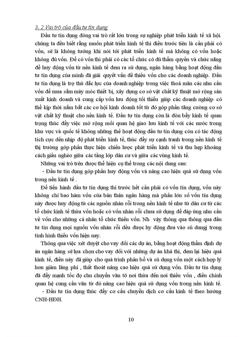 image for page Công tác thẩm định dự án đầu tư nhằm nâng cao hiệu quả đầu tư tín dụng tại ngân hàng No & PTNT láng hạ
