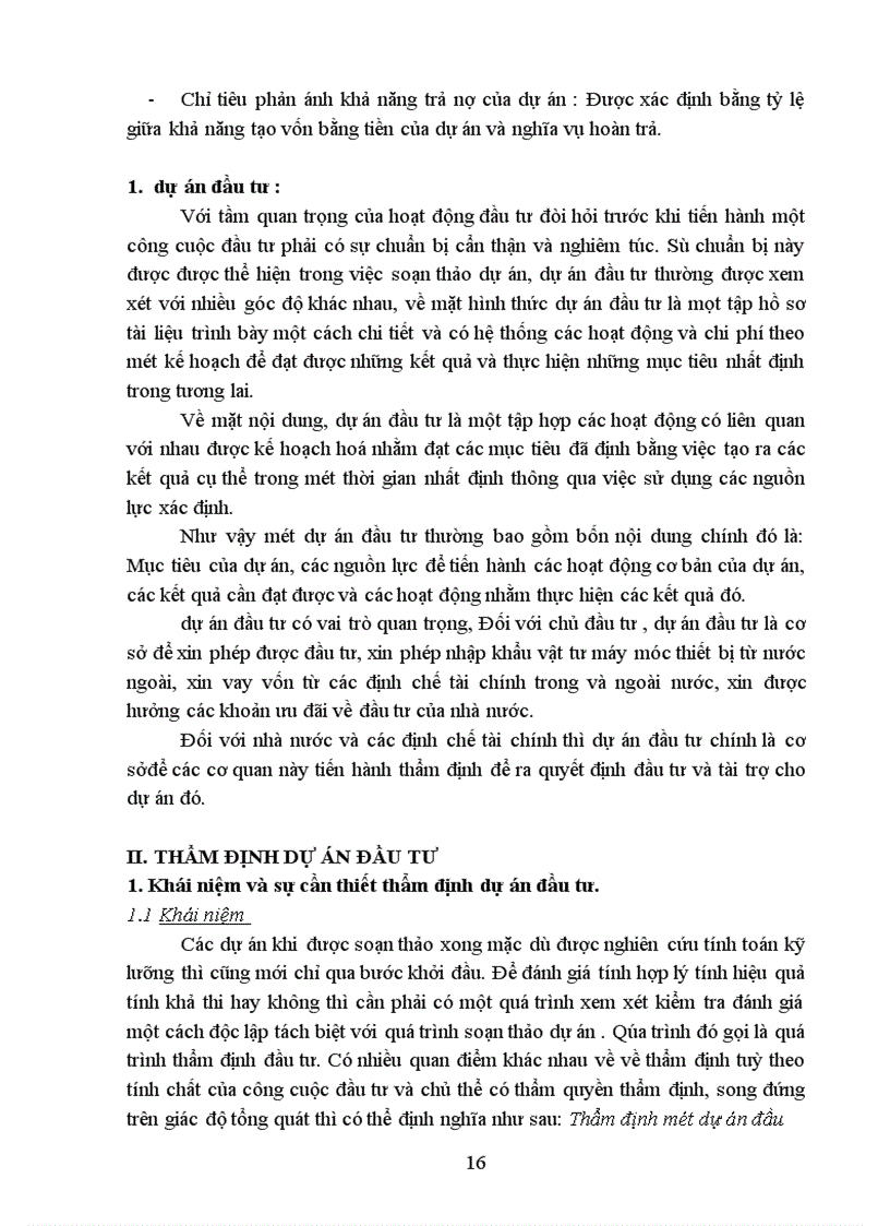 image for page Công tác thẩm định dự án đầu tư nhằm nâng cao hiệu quả đầu tư tín dụng tại ngân hàng No & PTNT láng hạ