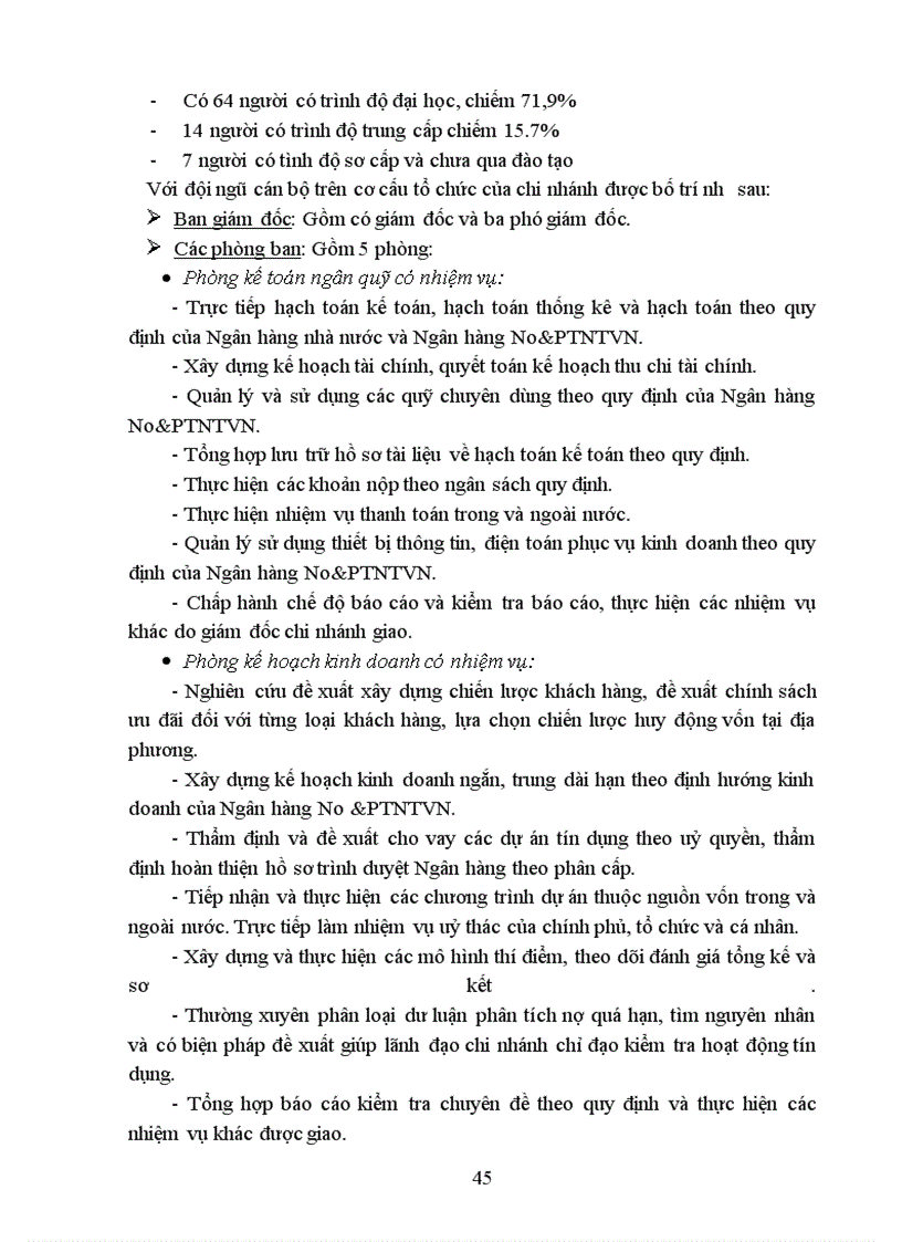 image for page Công tác thẩm định dự án đầu tư nhằm nâng cao hiệu quả đầu tư tín dụng tại ngân hàng No & PTNT láng hạ