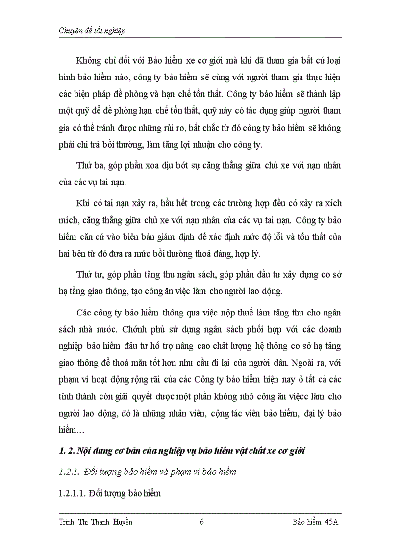 Tình hình khai thác bảo hiểm vật chất xe cơ giới tại Công ty cổ phần Bảo hiểm Bưu điện giai đoạn 2002 – 2006