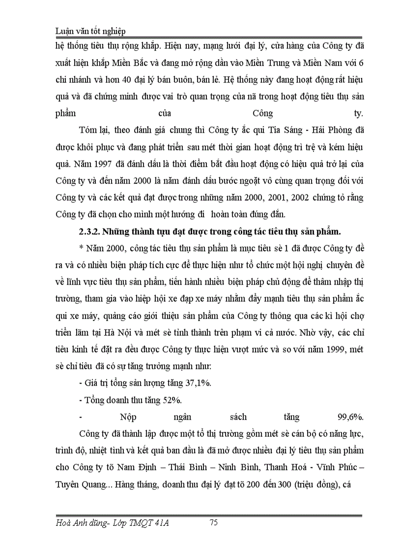 image for page Một số biện pháp nhằm đẩy mạnh hoạt động tiêu thụ sản phẩm ở công ty ắc quy Tia Sáng Hải Phòng
